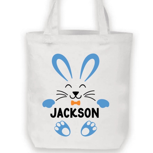 personalized easter canvas tote - Picture 1 of 1